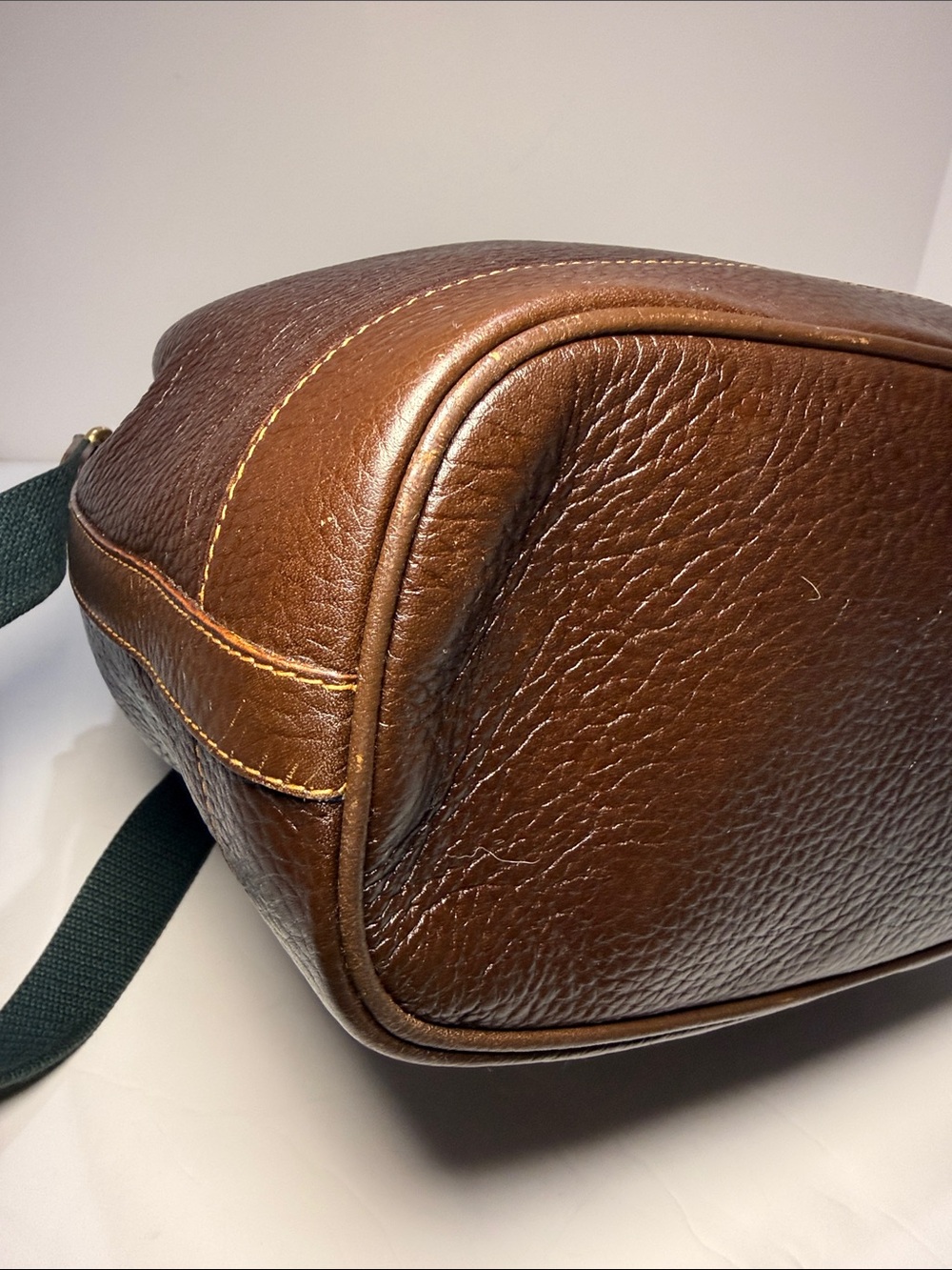 Bally Pebbled Leather Bucket Bag - Picture 7 of 11